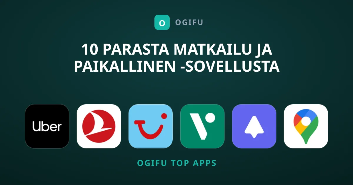 10 Parasta Matkailu ja Paikallinen -Sovellusta Matkallesi